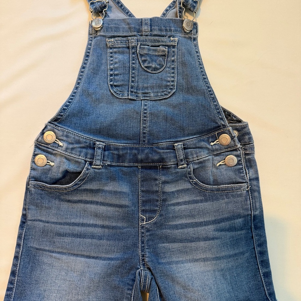 Kids Denim Overalls - Blue
